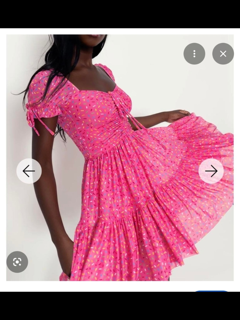 Blackmilk Pink Sprinkle Tea Party Dress